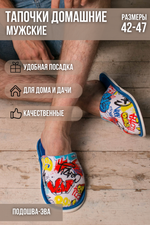Тапочки домашние С-6ММ-МР