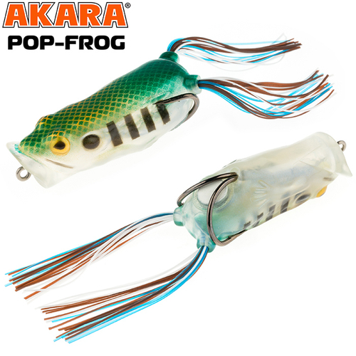 Лягушка Akara Pop-Frog 70 мм 18 гр. (3/5 oz 2,8 in) 13