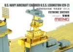 Модель сборная: авианосец, U.S. Navy Aircraft Carrier U.S.S. Lexington (Cv-2) Extreme Edition, Meng ES-007