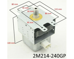 СВЧ Магнетрон 2M214-240GP (2М214-21) 6324W1A003D LG, 950W (без этикетки)