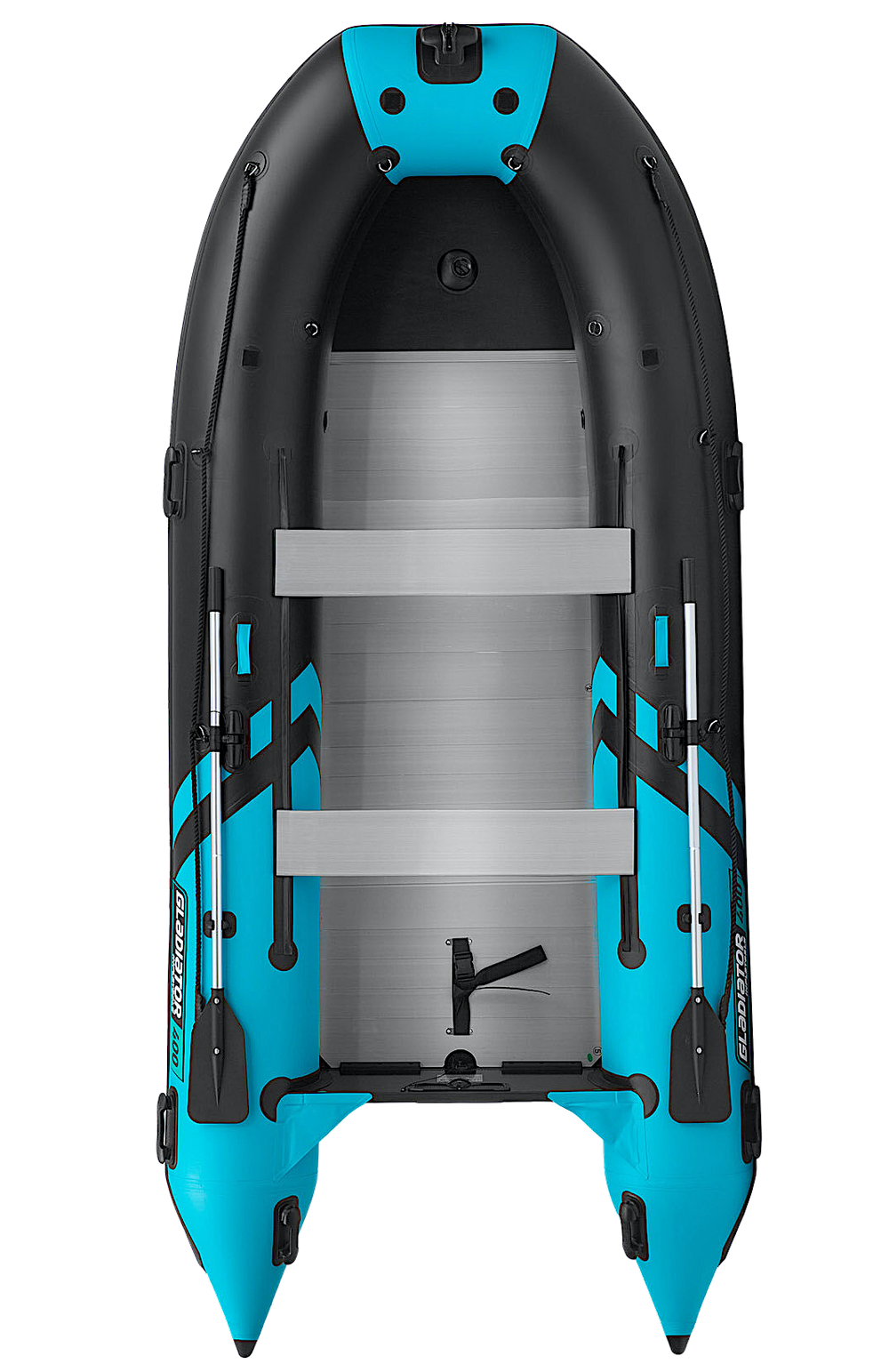 Лодка ПВХ Gladiator Active C400AL с алюминиевым полом -