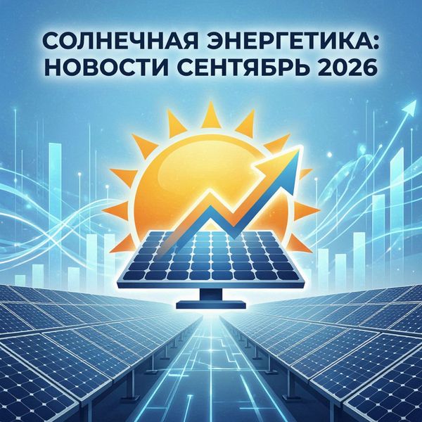 Солнечная энергетика , что происходит в отрасли? Новости сентябрь 2026 год. Солнечная энергетика , что происходит в отрасли? Новости сентябрь 2026 год.