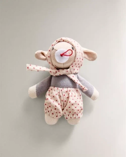 ZARA HOME НАБОР ДЕТСКИХ МЯГКИХ ИГРУШЕК ОВЕЧКИ (НАБОР ИЗ 3 ИГРУШЕК), РАЗНОЦВЕТНЫЙ