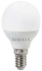 Лампа светодиодная EUROLUX LL-E-G45-7W-230-2,7K-E14
