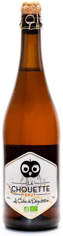 Сидр Ла Шуэт Брют / La Chouette Brut 0.75 - стекло