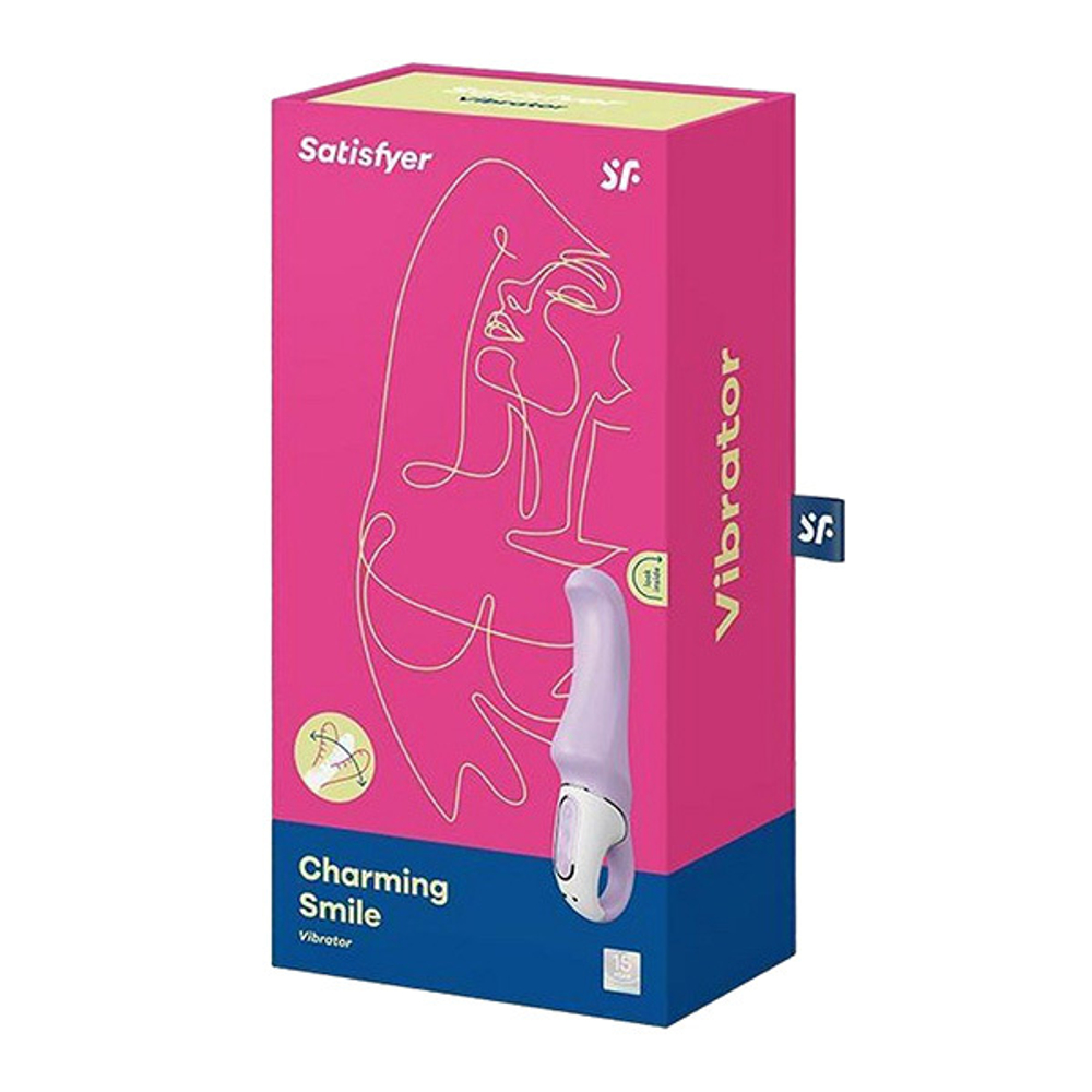Сиреневый вибратор 18,5см Satisfyer Charming Smile EE73-827-1017