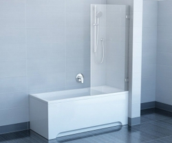Шторка для ванны Ravak Brilliant BVS1-80 хром+транспарент 7U840A00Z1