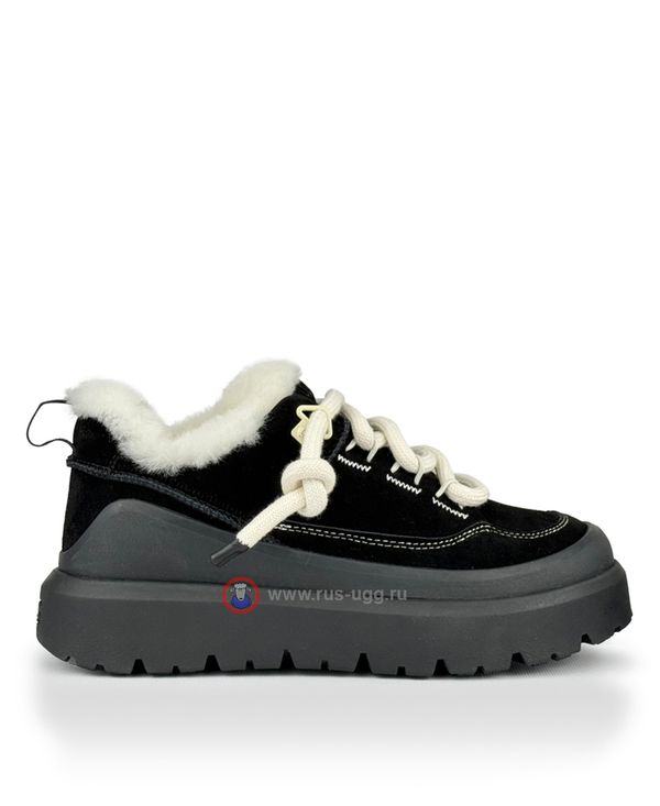 UGG MEN'S HERITAGE UTILITY SNEAKER Black