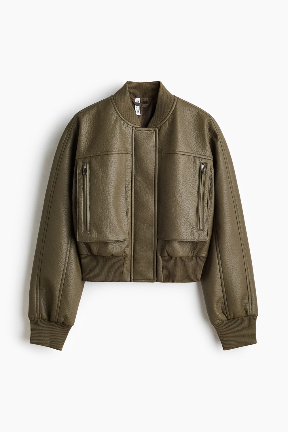 Куртка-пилот из ткани с покрытием - H&M