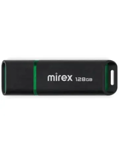 Память USB Flash 128 ГБ SPACER BLACK 13600-FMUSP128 BLACK