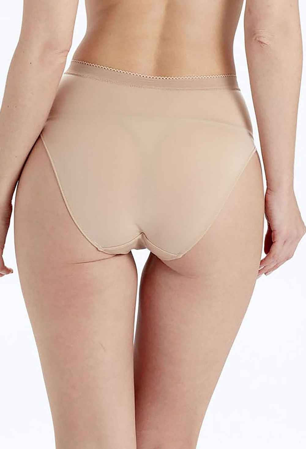 Высокие трусики Naturals High Waisted Brief (Размер: S) (Цвет: черный)