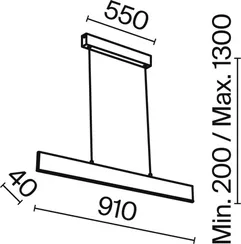 Подвесной светильник Step P010PL-L23G4K Maytoni