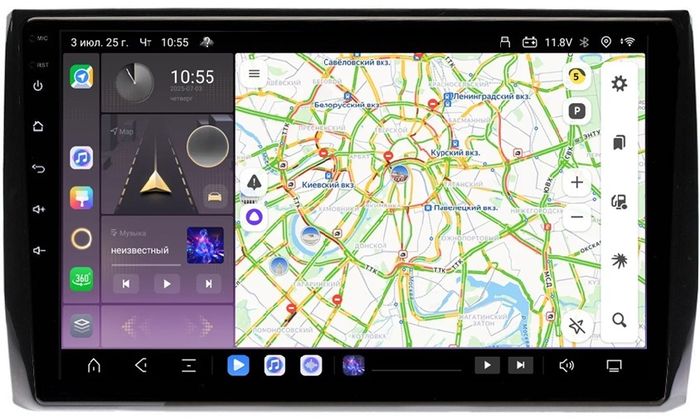 Магнитола для Skoda Kodiaq, Karoq - Kuberg OL-1921 QLed, Android 13, Быстрейшая, CarPlay, SIM-слот