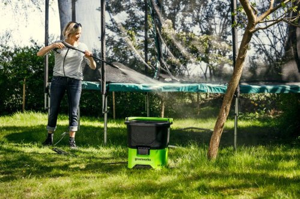 Аккумуляторная мойка высокого давления Greenworks GDC40, 5104507,40v, 70 бар, без АКБ и ЗУ