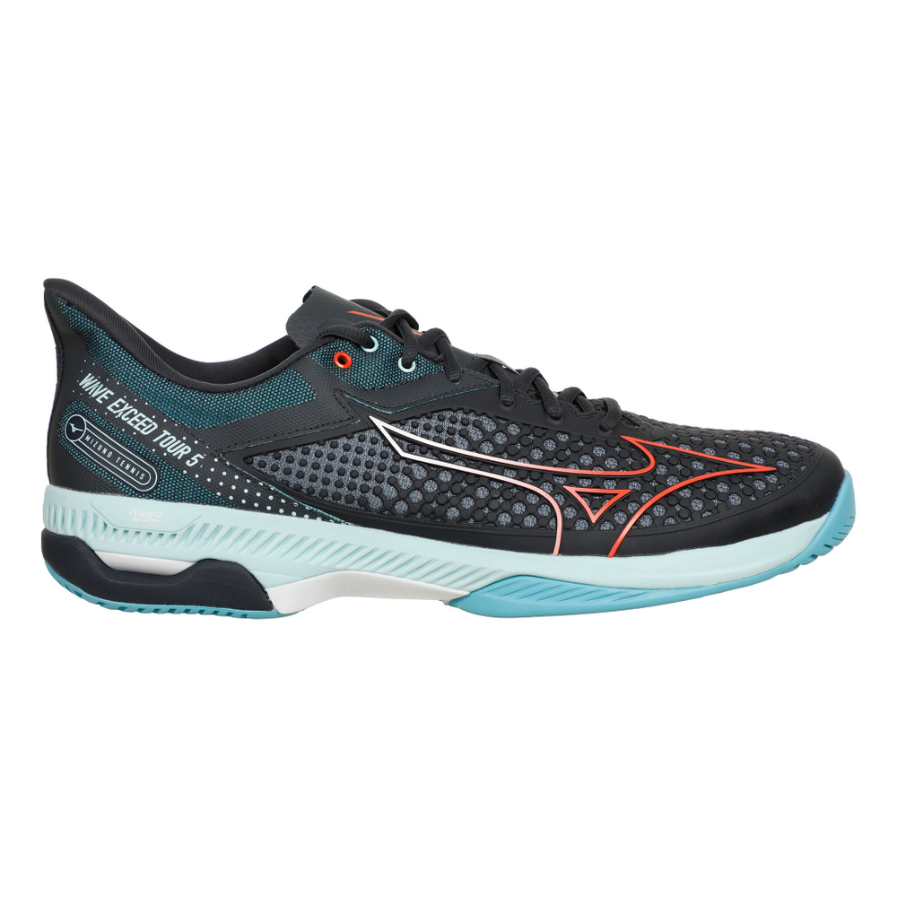 Мужские теннисные кроссовки Mizuno Wave Exceed Tour 5 All Court Shoe Men - Dark Blue, Turquoise