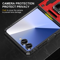 Чехол Safe Case с кольцом и защитой камеры для Samsung Galaxy Z Flip 7