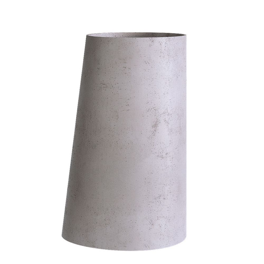 Кашпо DUET CONCRETE WHITE D41 H82