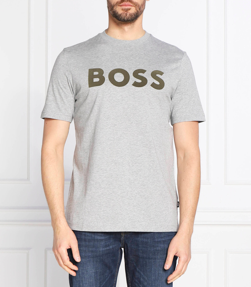 футболка tiburt 318 BOSS BLACK - серый(50477303)