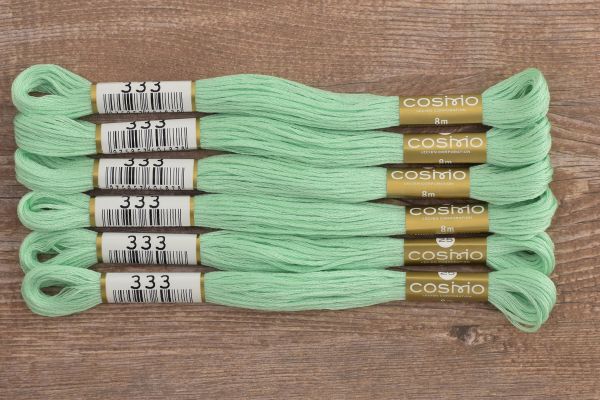 Мулине Lecien Cosmo, цв. 0333 / 6 мот. по 8 метров, в 6 сложений