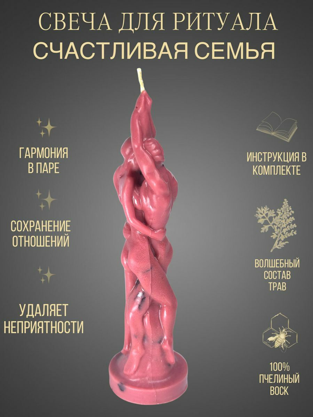 Свеча Счастливая семья