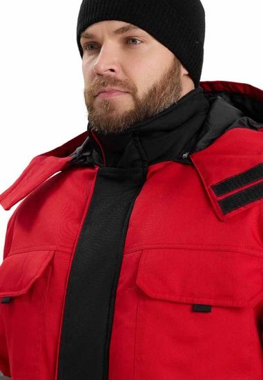 Костюм «Северная ШИРОТА» мужской утепленный черный с брюками