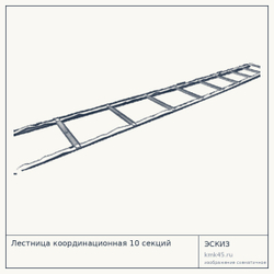 Лестница координационная 10 секций — от 1 700 ₽