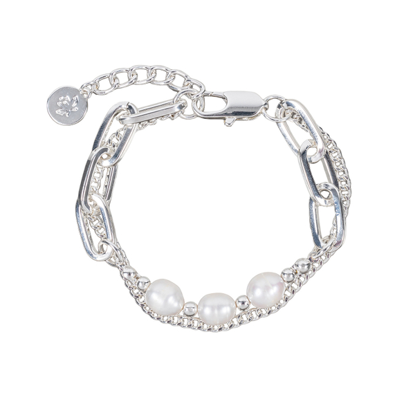Браслет Fiore Luna Pearle Сarabiner CL4513 S