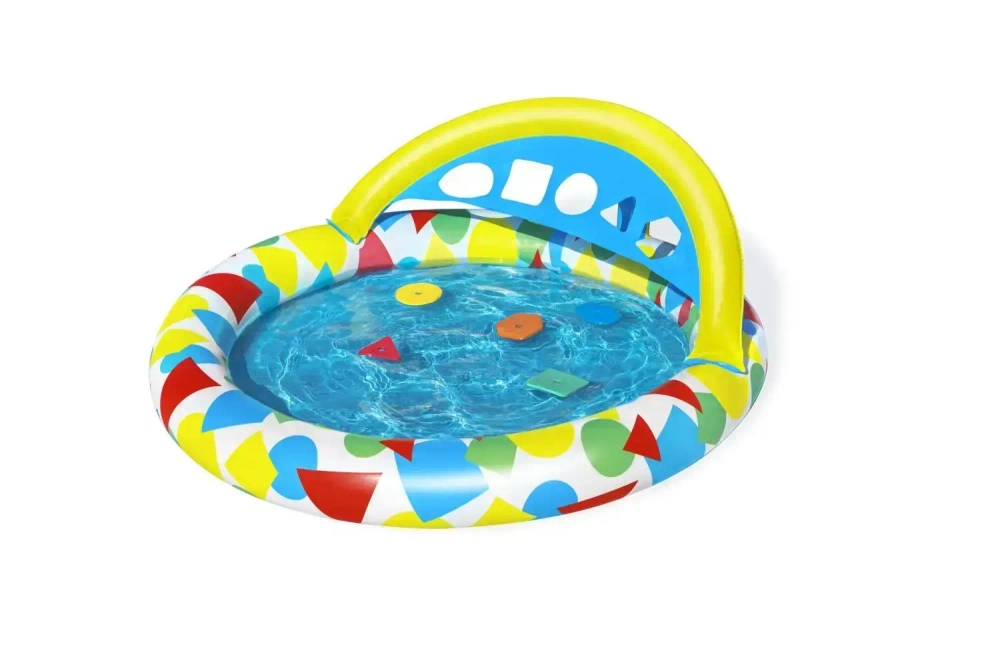 Бассейн надувной круглый 120*117*46 см Splash & Learn, Bestway (52378)