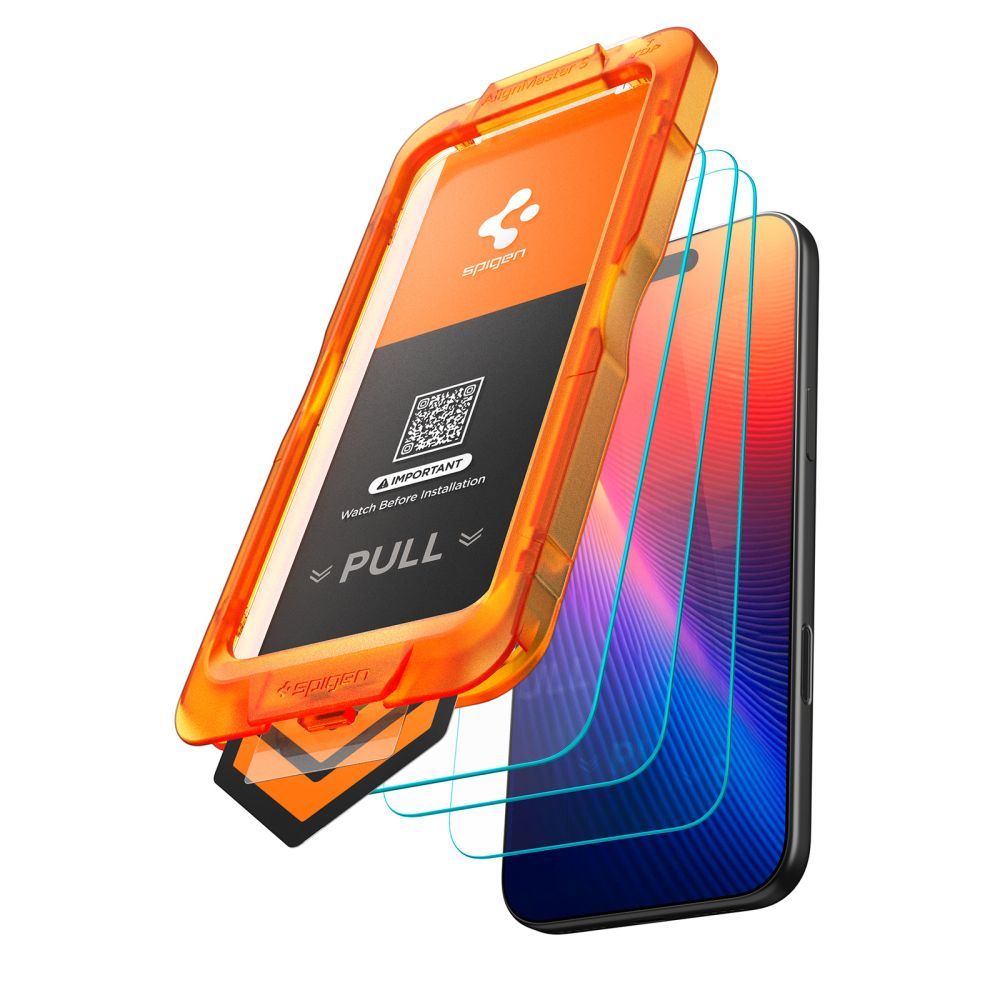 Стекло Spigen ALM GLAS.TR SLIM 3 шт. для iPhone 17