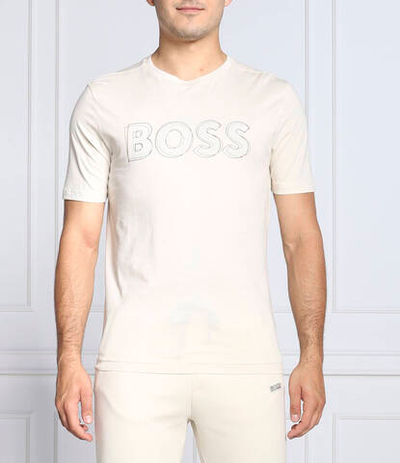 футболка tee 1 BOSS GREEN - кремовый(50472399)