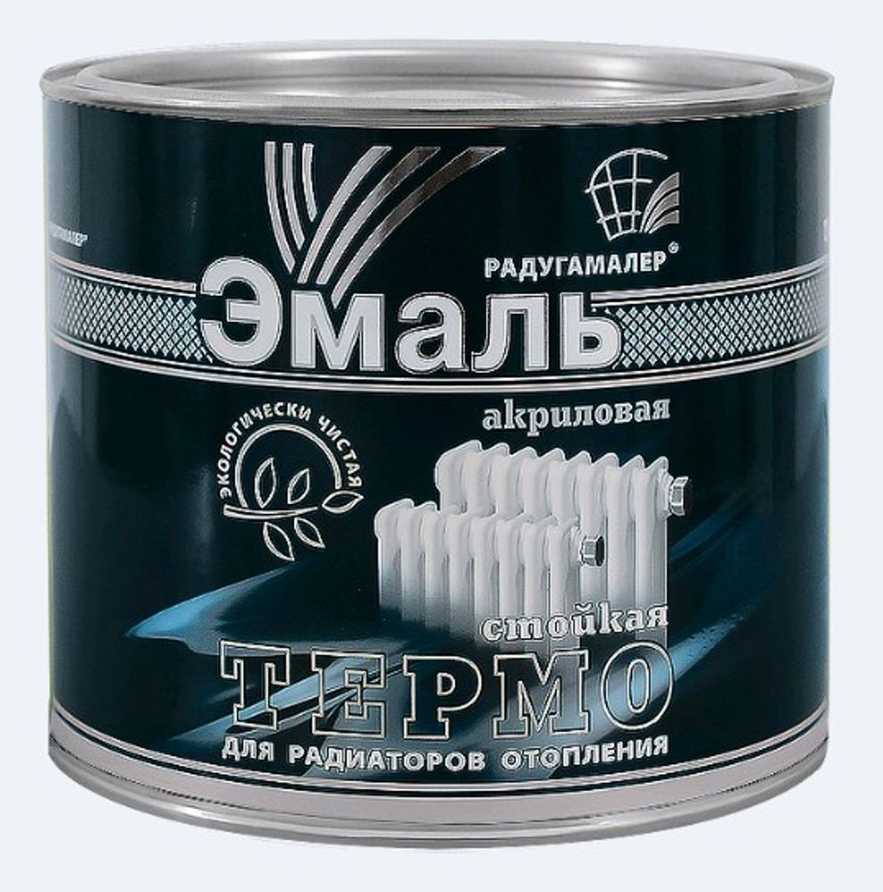 Эмаль д/радиаторов акрил. белая РАДУГА 1,9кг Эмаль д/радиаторов акрил. белая РАДУГА 1,9кг