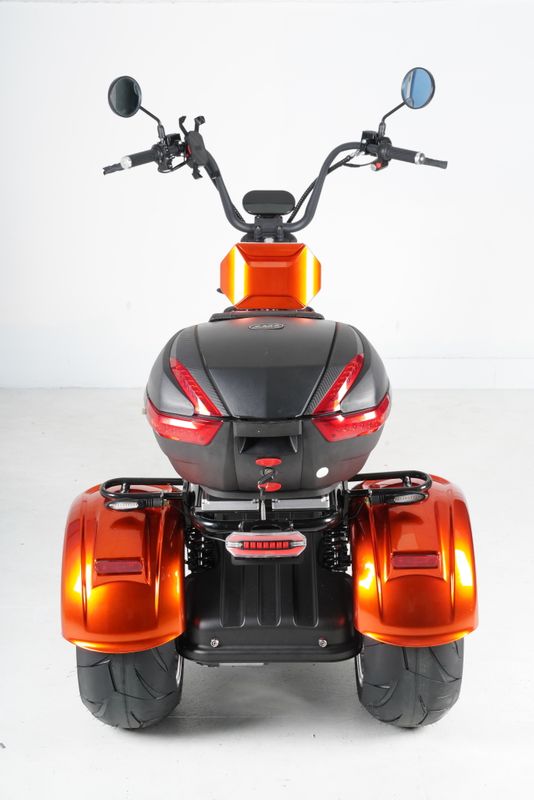 Трехколесный электроскутер Mangosteen M2P (60V 30А/40A 2000W) (ПОД ЗАКАЗ)