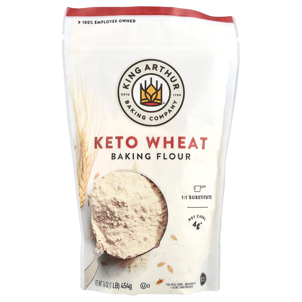 King Arthur Baking Company, Смесь пшеничной муки Keto, 454 г (16 унций)