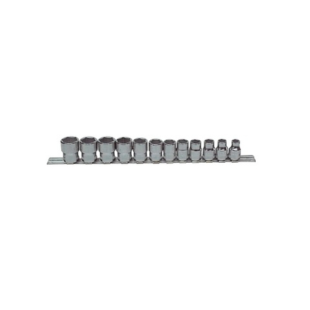 Набор головок торцевых 3/8", дюймовые размеры 1/4 - 7/8", (12 шт.),  BAHCO (Швеция)