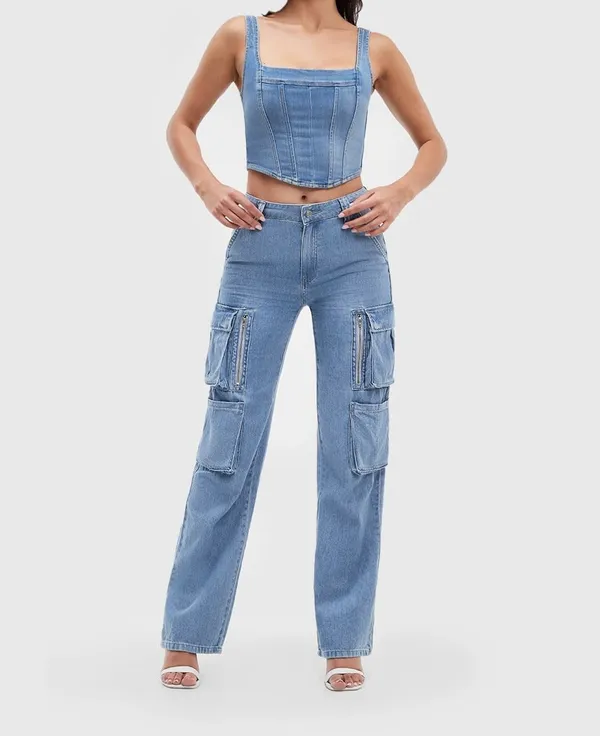 Джинсы CARGO женские GUESS