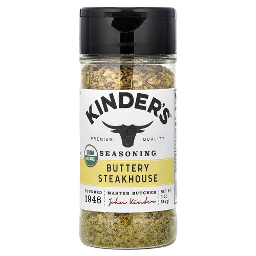 KINDER'S, приправа, маслянистый стейк, 86 г (3 унции)