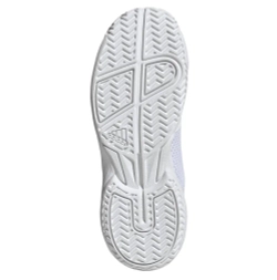 Детские теннисные кроссовки Adidas Courtflash K - cloud white/core black/cloud white
