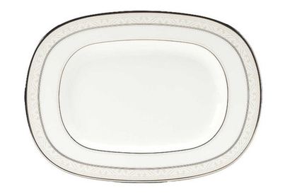 Селедочница 22.5см Noritake Монтвейл платиновый кант