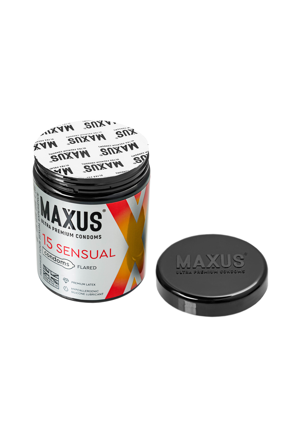 Презервативы Maxus Sensual анатомические пластиковом кейсе 15 шт