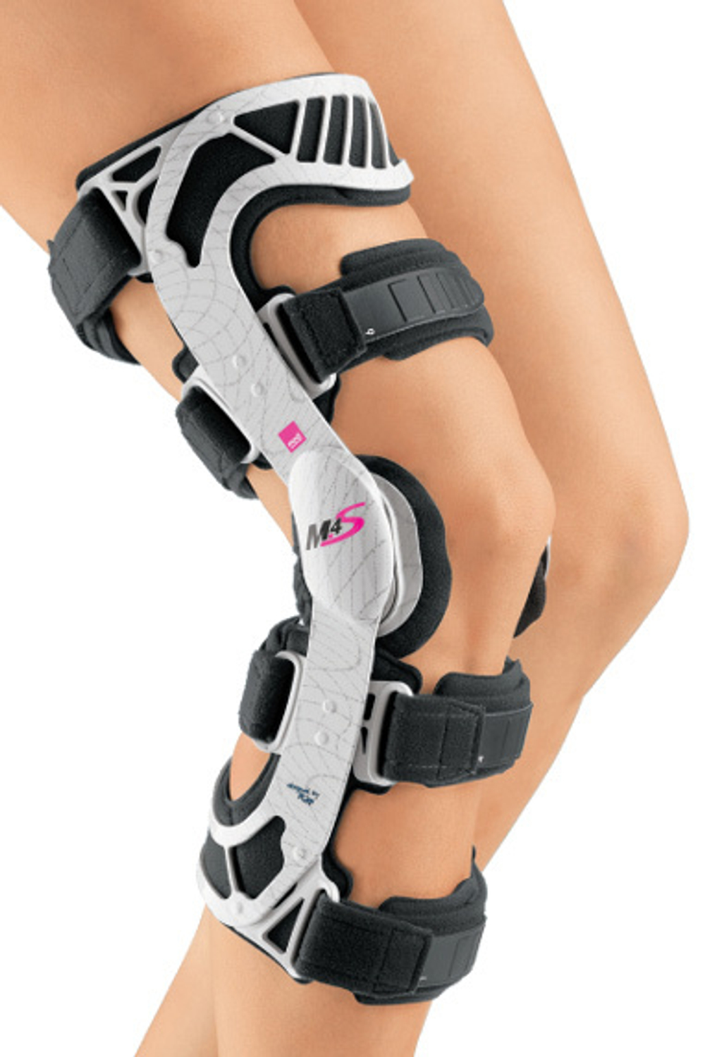 Ортез коленный жесткий регулируемый M.4s с шарнирами physioglide
