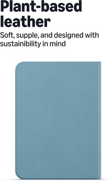 Оригинальный чехол для Amazon Kindle 2026 32Gb Aluminum Slim Plant-Based Leather Cover, Голубой | Alpine Sky
