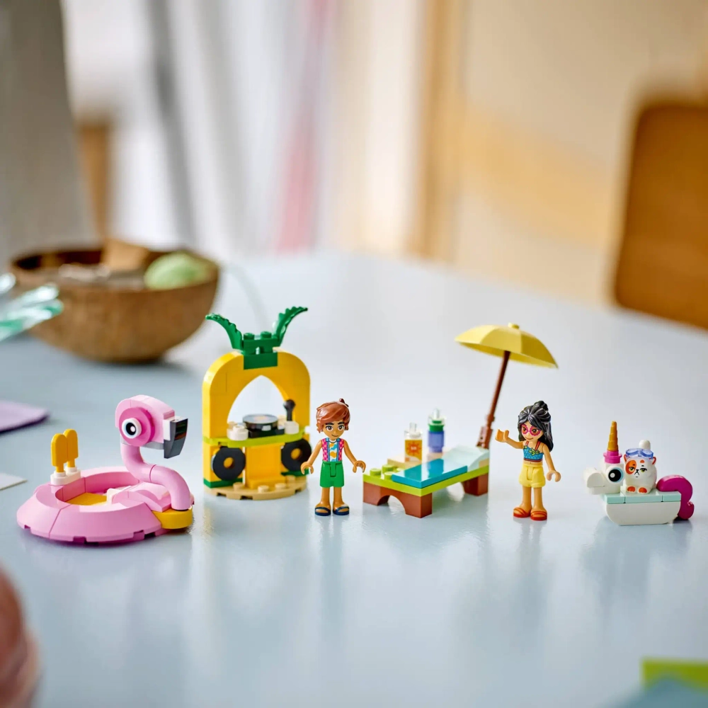 Конструктор LEGO Friends 42658 Вечеринка у бассейна с Единорогом и Фламинго