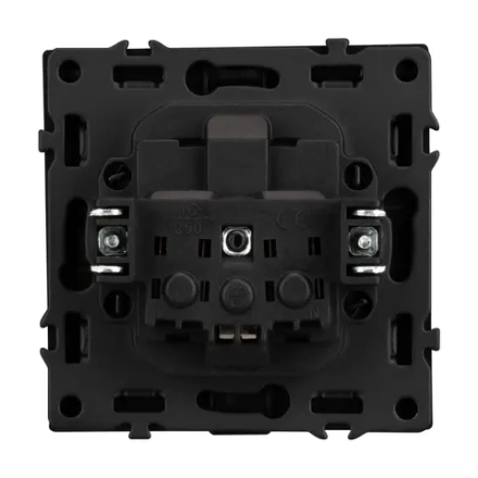 Механизм розетки влагозащищённый SCT-NOBE-MCP-SFPL-GR (230V, 16A) (Arlight, -)