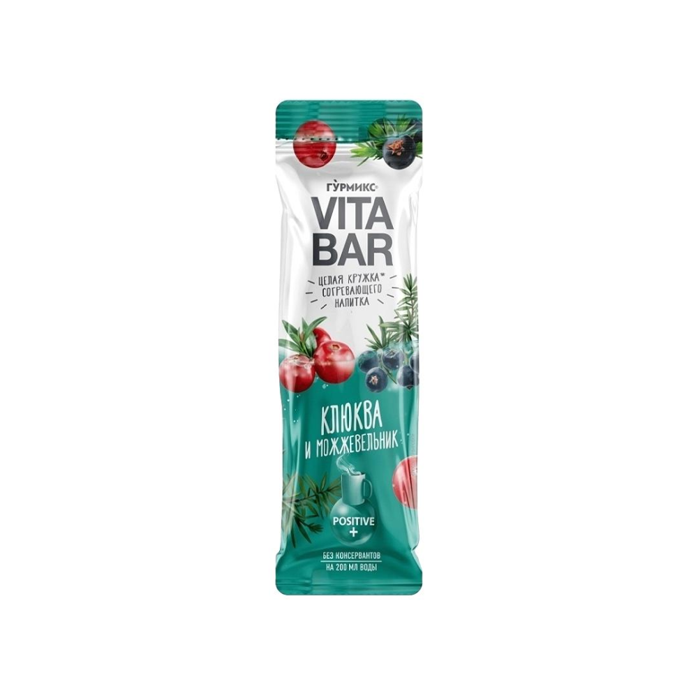 Основа для приготовления напитка Vita Bar (клюква и можжевельник) 25 мл