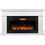 Каминокомплект: Очаг Royal Thermo Aurora RTFP/P-AR40LS, портал California 42/40/36, белый