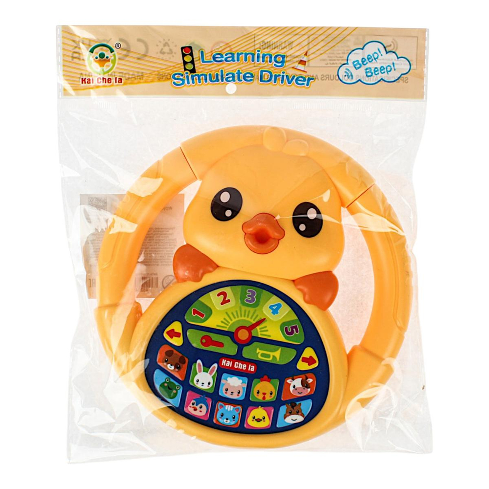 Игрушка руль музыкальный, 2192E-48-48