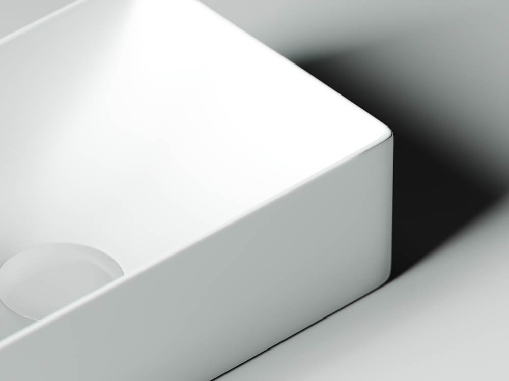 Рукомойник Ceramica Nova Element 37,5 см CN5008, отверстие под смеситель L