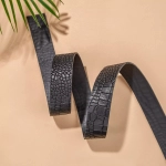 Ременная заготовка Тусон цв. Черный / Tucson Black, толщ. 3,5+ мм