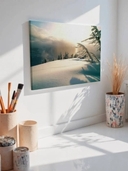 Картина на стену 40 X 50 Зимний пейзаж