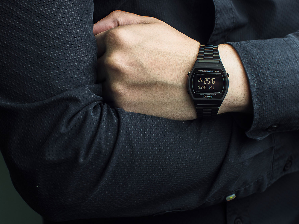 Японские наручные часы Casio Vintage B640WB-1B